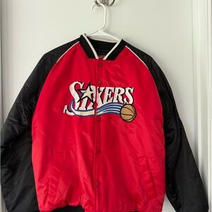 Vintage Nike Sixers Jacket